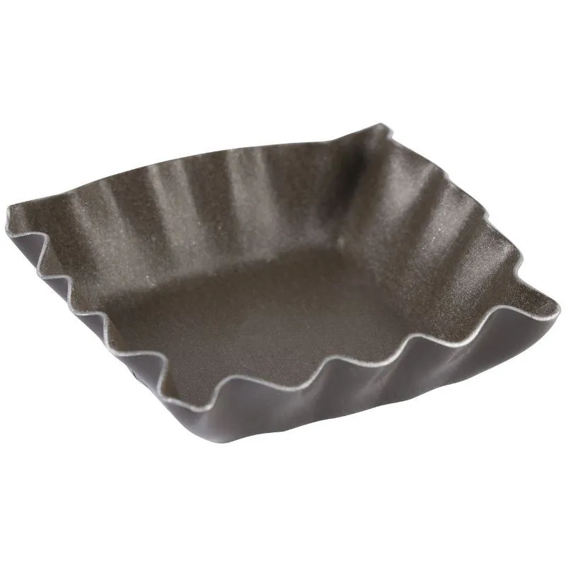 Kleine quadratische Cannellé-Gebäckform - 35 x 35 mm