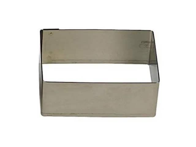 Ausstechform Rechteck Edelstahl - 100 x 30 x 30 mm