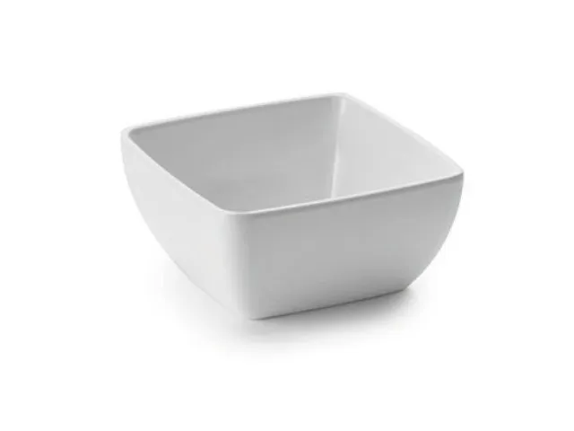 Salatschüssel aus Melamin - 13 x 13 x 6 cm