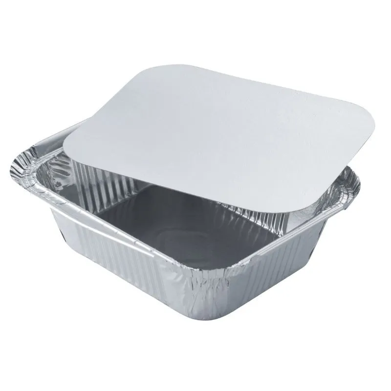 Aluminiumschale mit Deckel "Combi Pack" - 900 ml - Packung mit 100 Stück