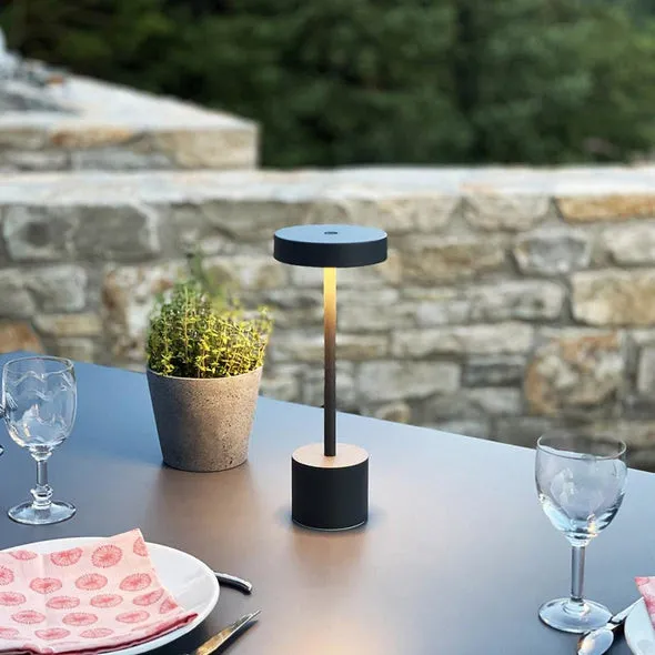 Tischlampe Touch Aluminium - Roby Rock