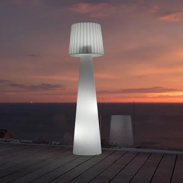 Kabelgebundene Stehlampe - Lady Weiß 110 cm