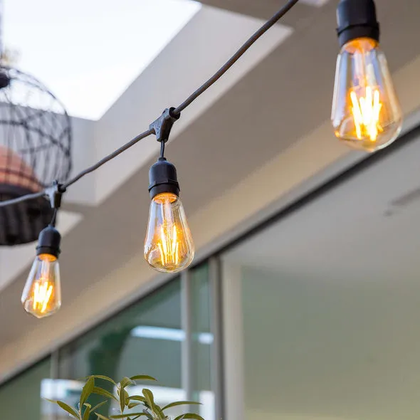 Lichterkette mit Glühfadenlampe 6 m - Mafy Light