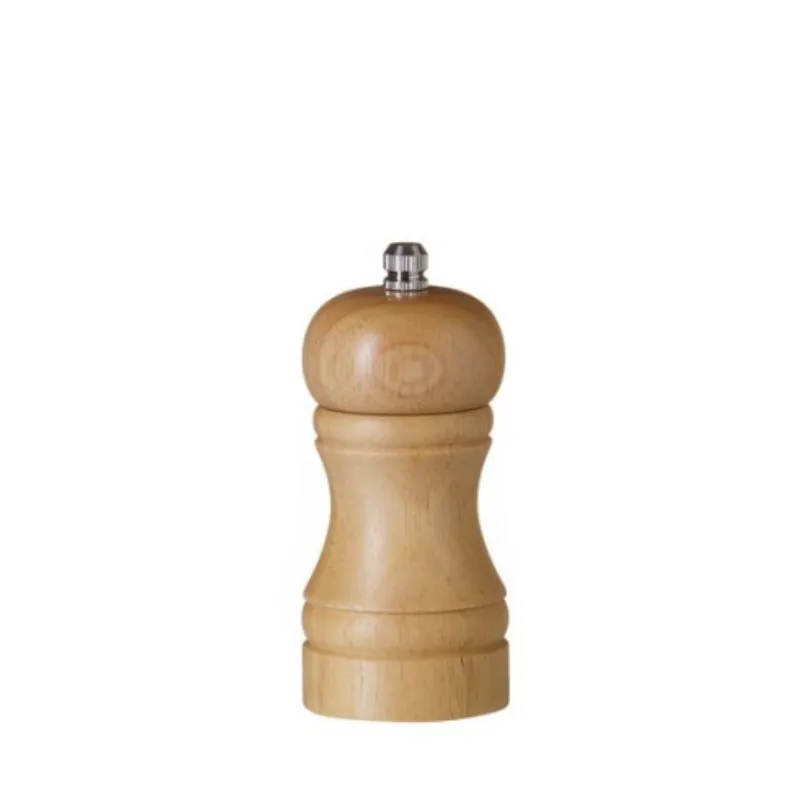 Pfeffermühle aus hellem Holz - H 113 mm