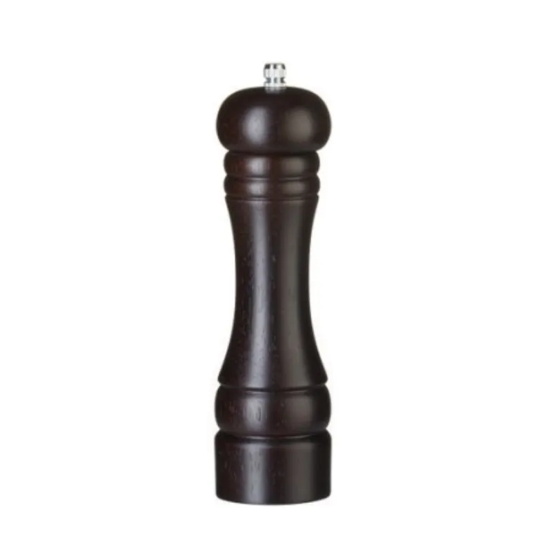 Dunkle Holz-Salzmühle - H 215 mm