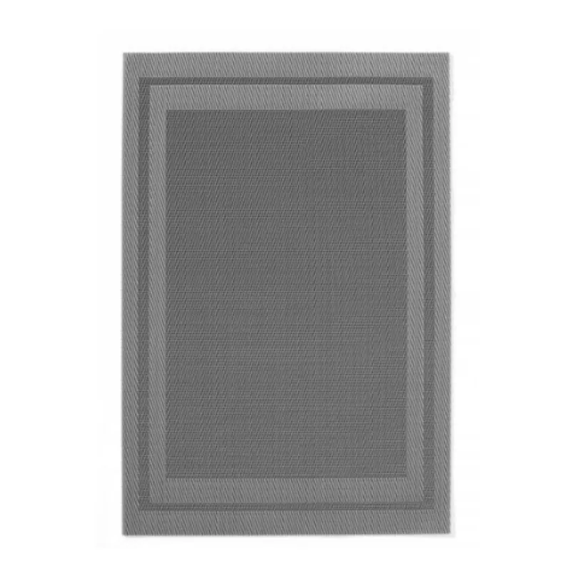 Tischset Graphit aus PVC L 450 mm x T 300 mm - Set von 6