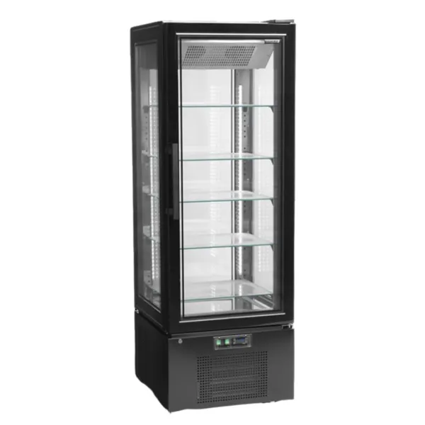 Kühlvitrine für Konditorei - Glastür - 248 L