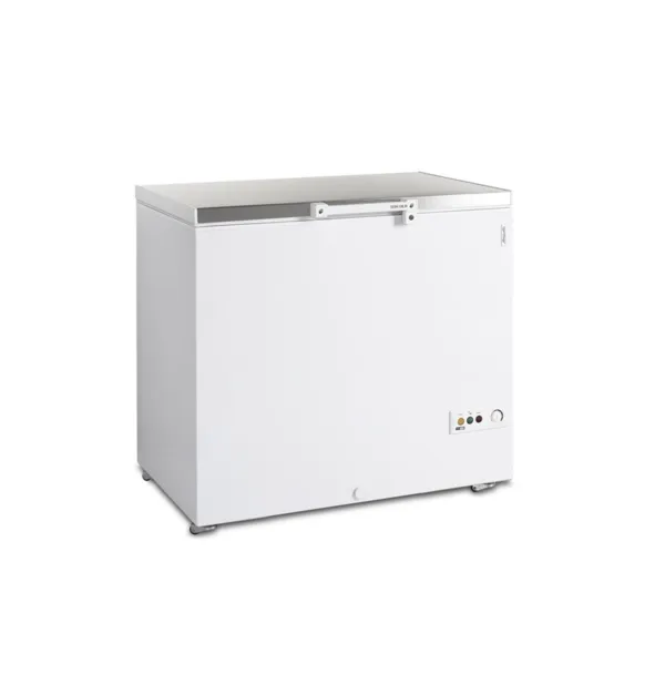 Gefriertruhe mit Edelstahldeckel - 273 L