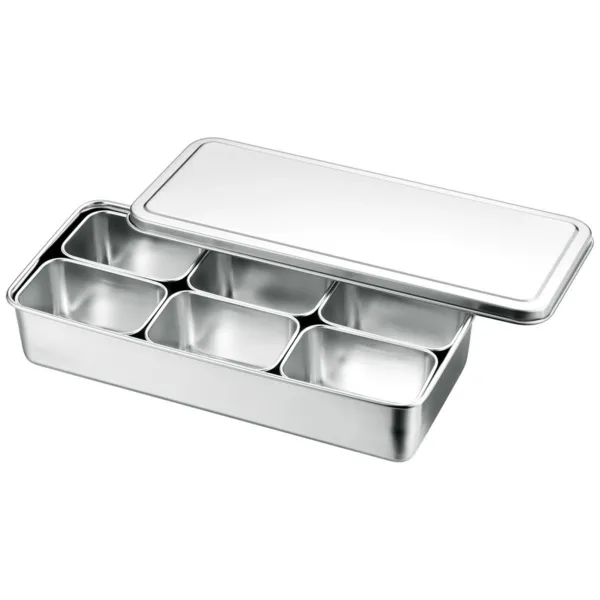 Japanische Box mit 6 Fächern - 328 x 148 x 63 mm