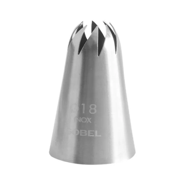 Rosenhülse aus Edelstahl mit 10 Zähnen - ⌀ 21 mm
