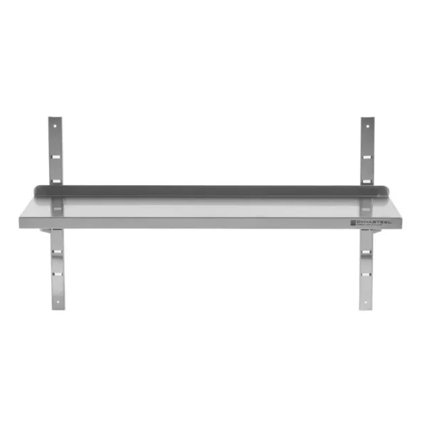 Wandregal aus Edelstahl - L 1400 x T 400 mm