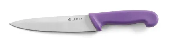 Kochmesser mit violettem Griff - 18 cm Klinge