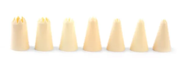 Set von 7 gezackten Aufsätzen