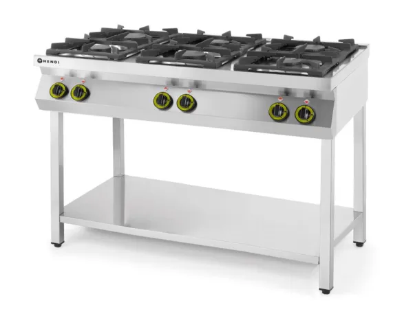 Gasherd Kitchen Line - 6 Brenner