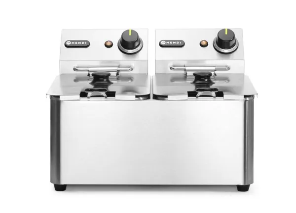 Fritteuse Kitchen Line - 2 x 4 L