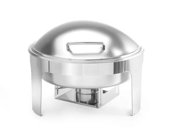Chafing Dish Rund Satinierte Oberfläche Profi Line 6 L - 465 x T 420 mm