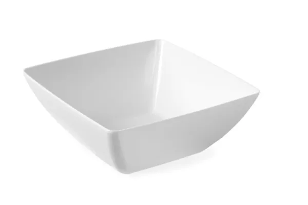 Weißer quadratischer Salatschüssel - 270 x 270 mm