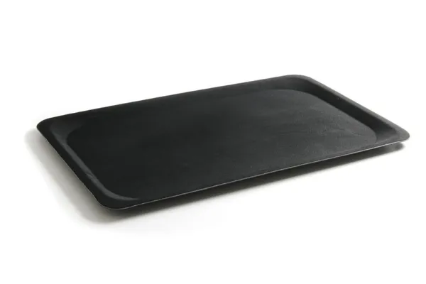 Rechteckiges Tablett aus Glasfaser - Schwarz - GN 1/1