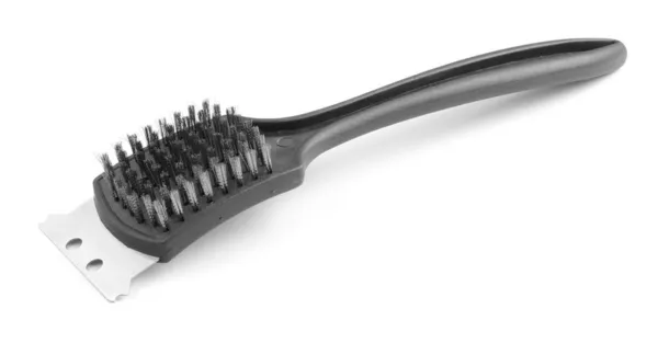 Metallische Bürste mit Stahlschaber