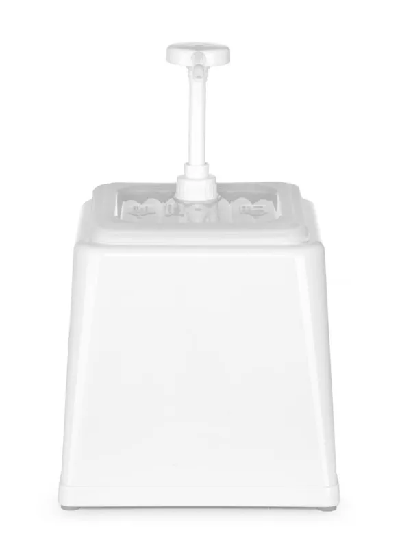 Saucenverteiler mit Pumpe - Weiß - 2,5 L