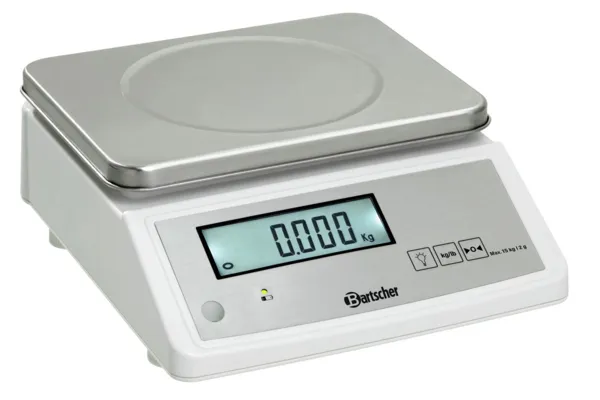 Elektronische Küchenwaage mit einer Tragkraft von 15 kg
