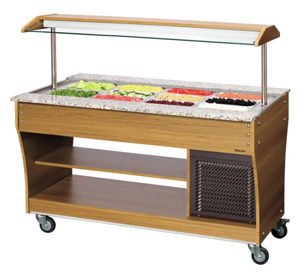 Salatbuffet/Kühlsalatbar - 4 x GN 1/1