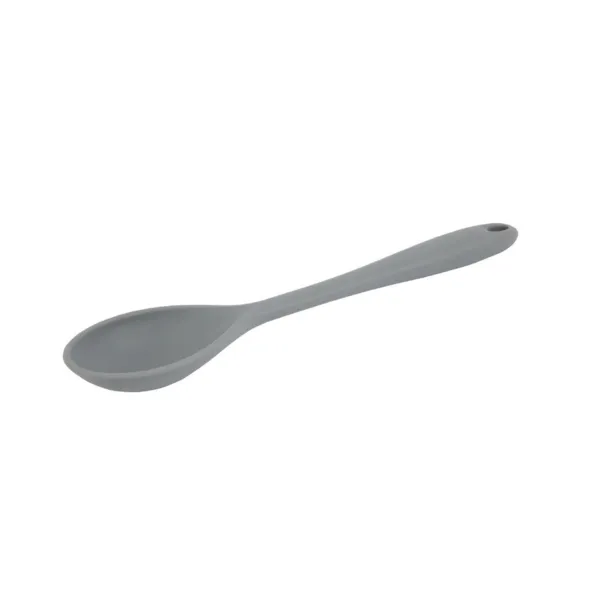 Grauer hitzebeständiger Silikonlöffel - L 275 mm