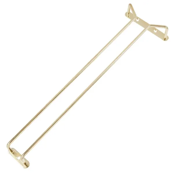 Halterung für Weingläser aus Messing 410 mm