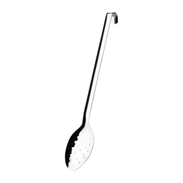 Durchlöcherter Löffel mit Haken - L 405mm