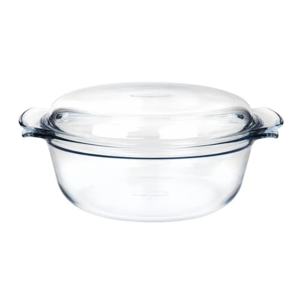 Runde Glasbräter - 3,75L