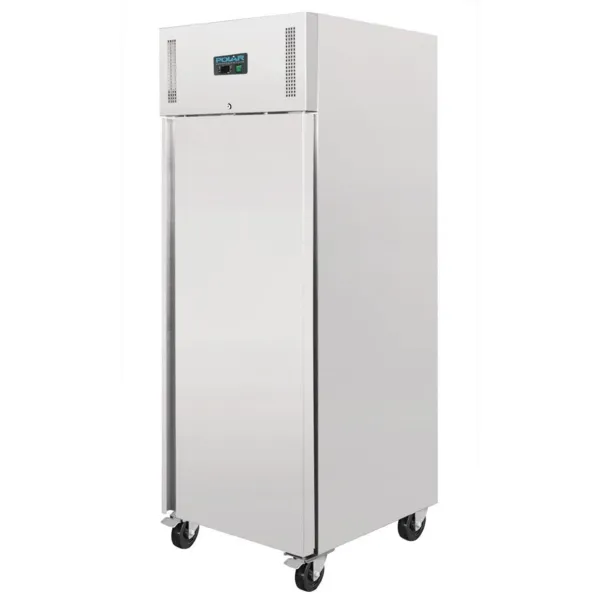 Negativer Edelstahlschrank mit 1 Tür - 650 L