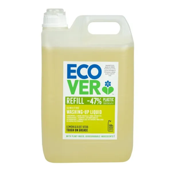 Flüssigspülmittel Konzentrat Zitrone und Aloe Vera Ecover 5 L