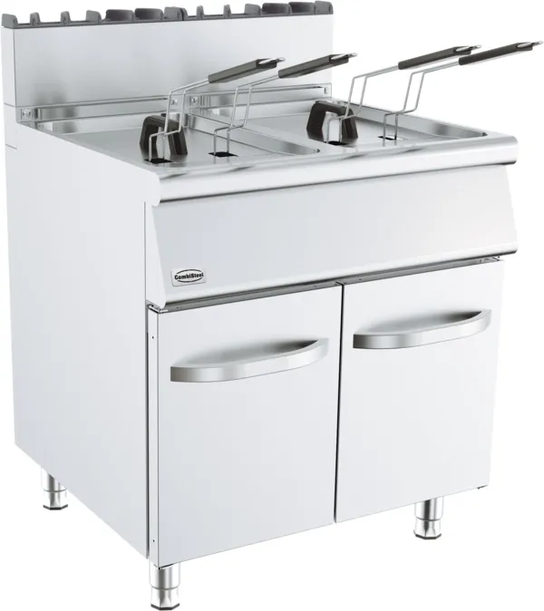Gas-Fritteuse auf Unterschrank - Serie 700 - 2 x 15 L