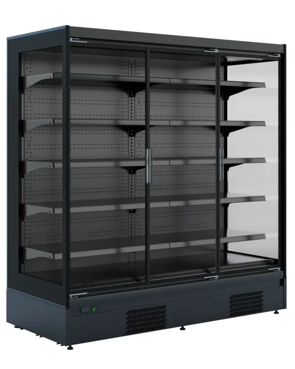 Wandkühlvitrine Mike mit 2 Türen - 1,98 m²