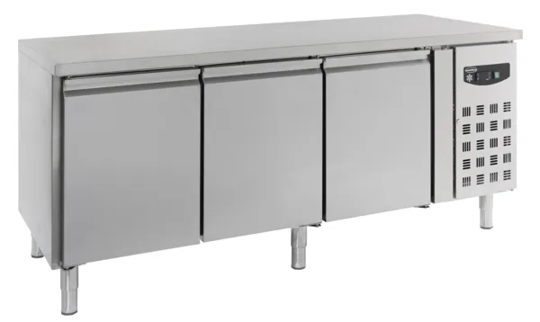 Positive Kühltisch 600 x 400 mit 3 Türen - 635 L