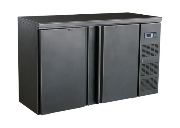 Rückkühlschrank mit 2 Flügeltüren - 350 L