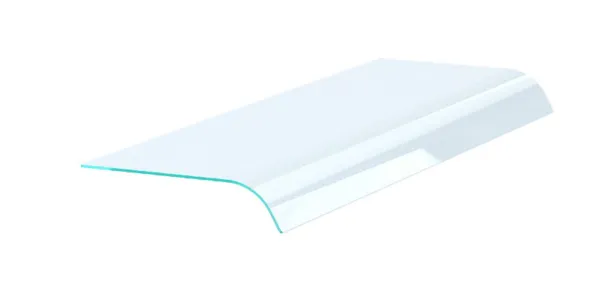 Gebogenes Glas Drop-In - 1 Seite - 2/1