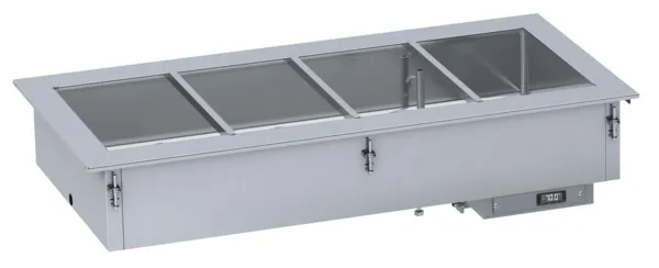Drop-In-Bain-Marie mit manueller Wasserbefüllung - 2/1