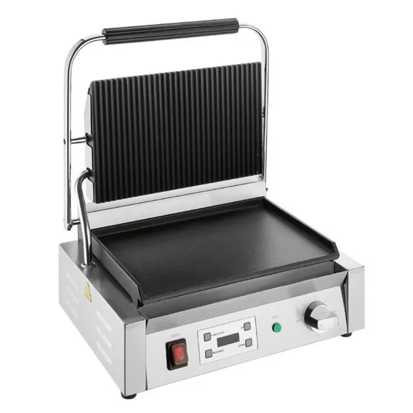 Großer Kontaktgrill Einfach Gerillt und Glatt