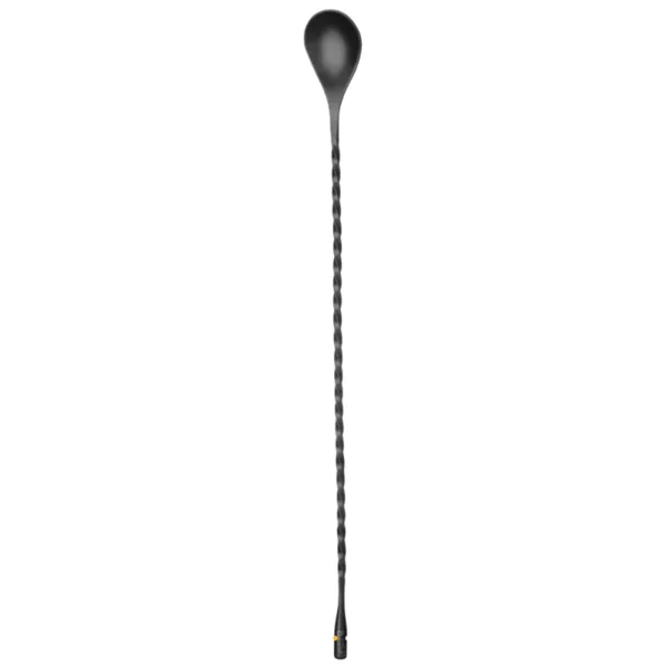 Schwarzer Cocktail-Löffel - 385 mm