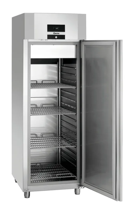 Negativer Edelstahl-Kühlschrank GN 2/1 - 700 L