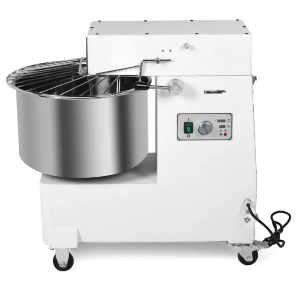 Teigmaschine 50 L mit abnehmbarer Schüssel und hochklappbarem Kopf - variable Geschwindigkeit