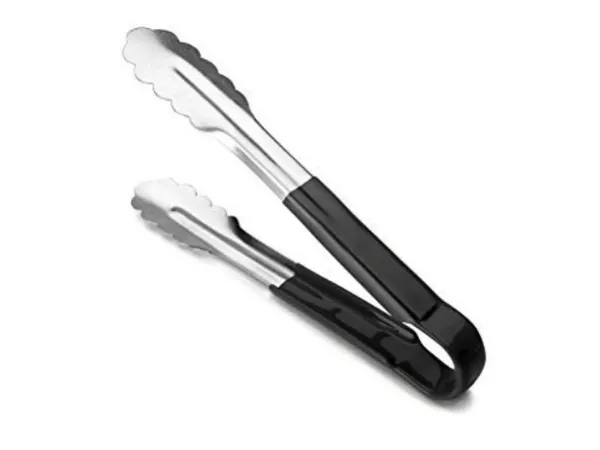 Servierzange Schwarz - 24 cm