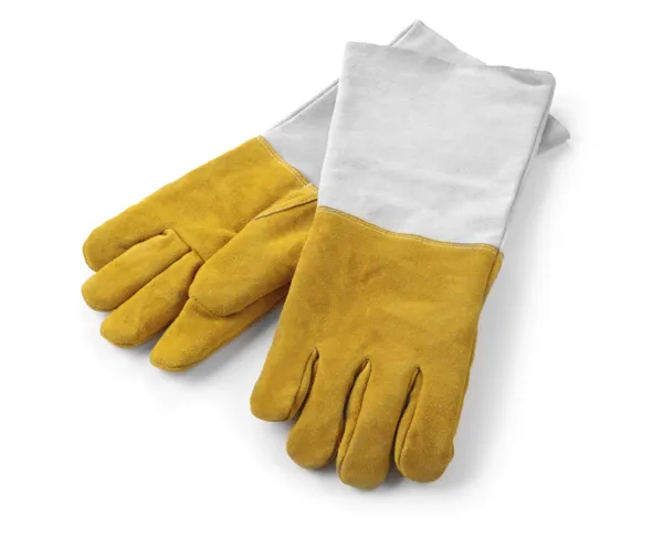 Hitzebeständige Lederhandschuhe - 2er-Set