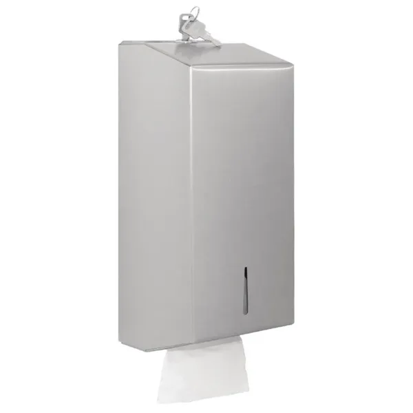 Edelstahl-Toilettenpapier-Verteiler verheddert