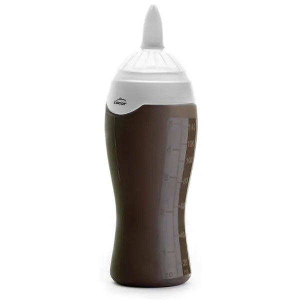 Silikonflasche zum Dekorieren mit 6 Düsen - 140 ml