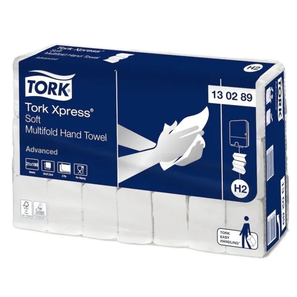 Handtuchpapier Interfold Weiß - Tork Xpress® - 21 x 180 Blätter