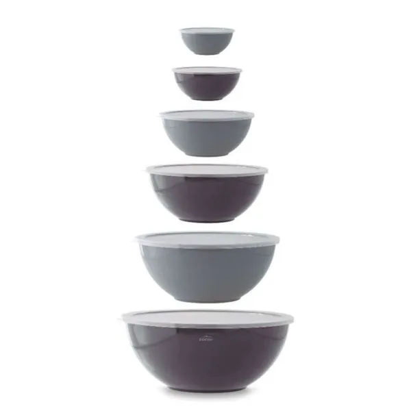 Set von 6 Mehrzweckschalen aus Polypropylen